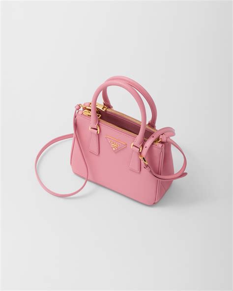 petal pink prada|Petal Pink Prada Galleria Saffiano Leather Mini.